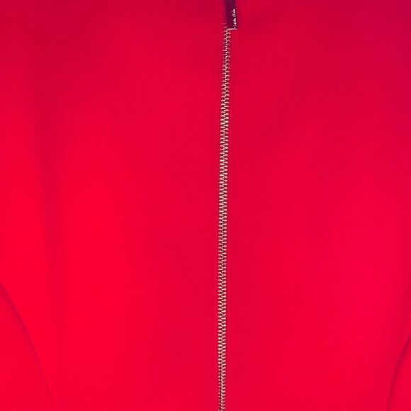 NWOT Calvin Klein Dark Pink Fitted Sleeveless Size 10 Dress - Picture 5 of 9